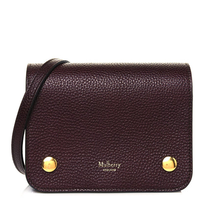 Mulberry Classic Grain Calfskin Small Clifton Flap Oxblood 1 of 13