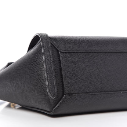 Celine Grained Calfskin Nano Belt Bag Black 6 of 9