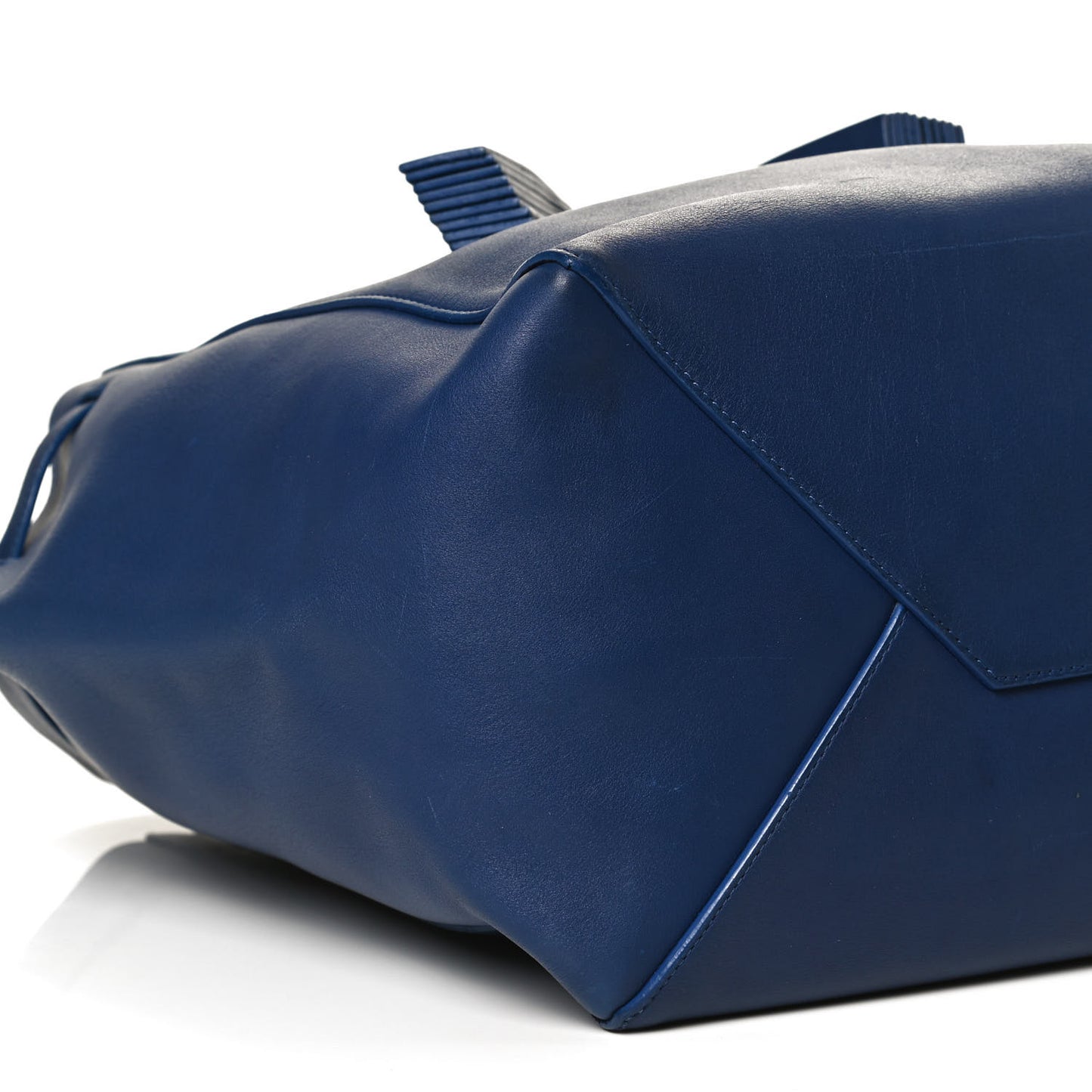 Smooth Calfskin Medium Belt Cabas Phantom Royal Blue