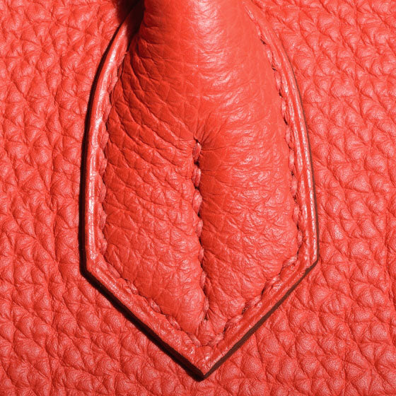 Hermes Togo Birkin 35 Rouge Casaque 13 of 25
