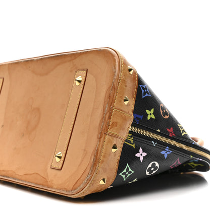 Louis Vuitton Monogram Multicolor Alma GM Black 10 of 16