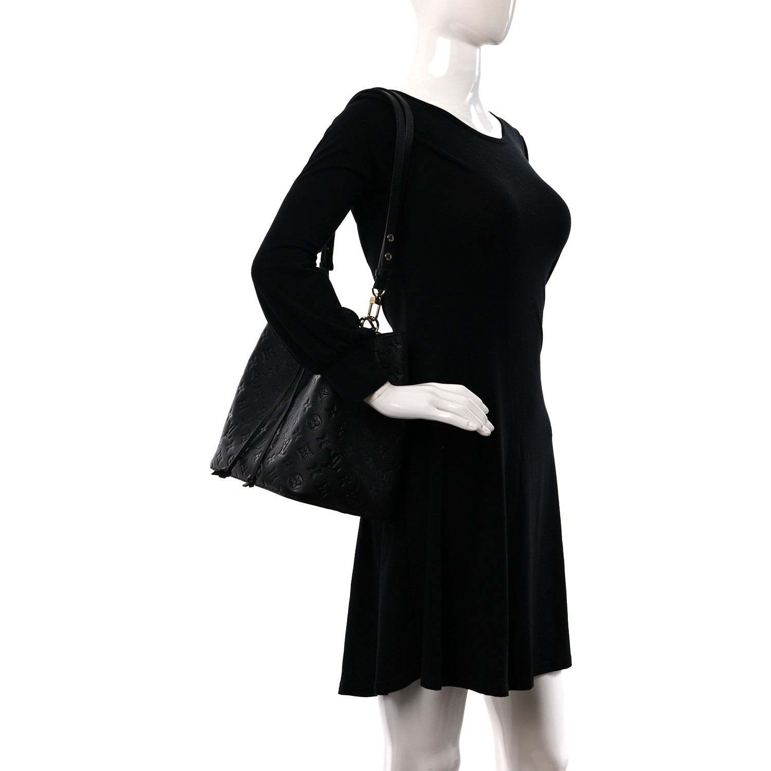 Louis Vuitton Empreinte Neonoe MM Black 3 of 9