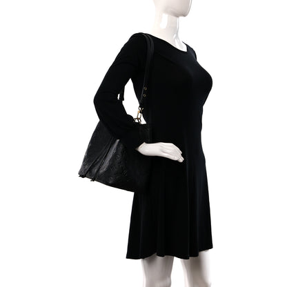 Louis Vuitton Empreinte Neonoe MM Black 3 of 9