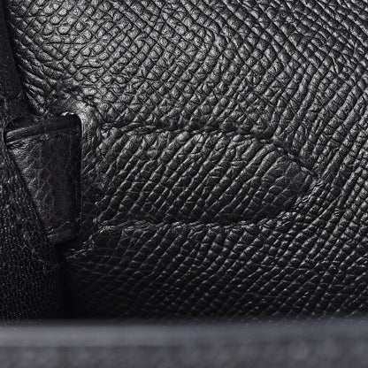 Hermes Epsom Kelly Sellier 35 Black 19 of 35
