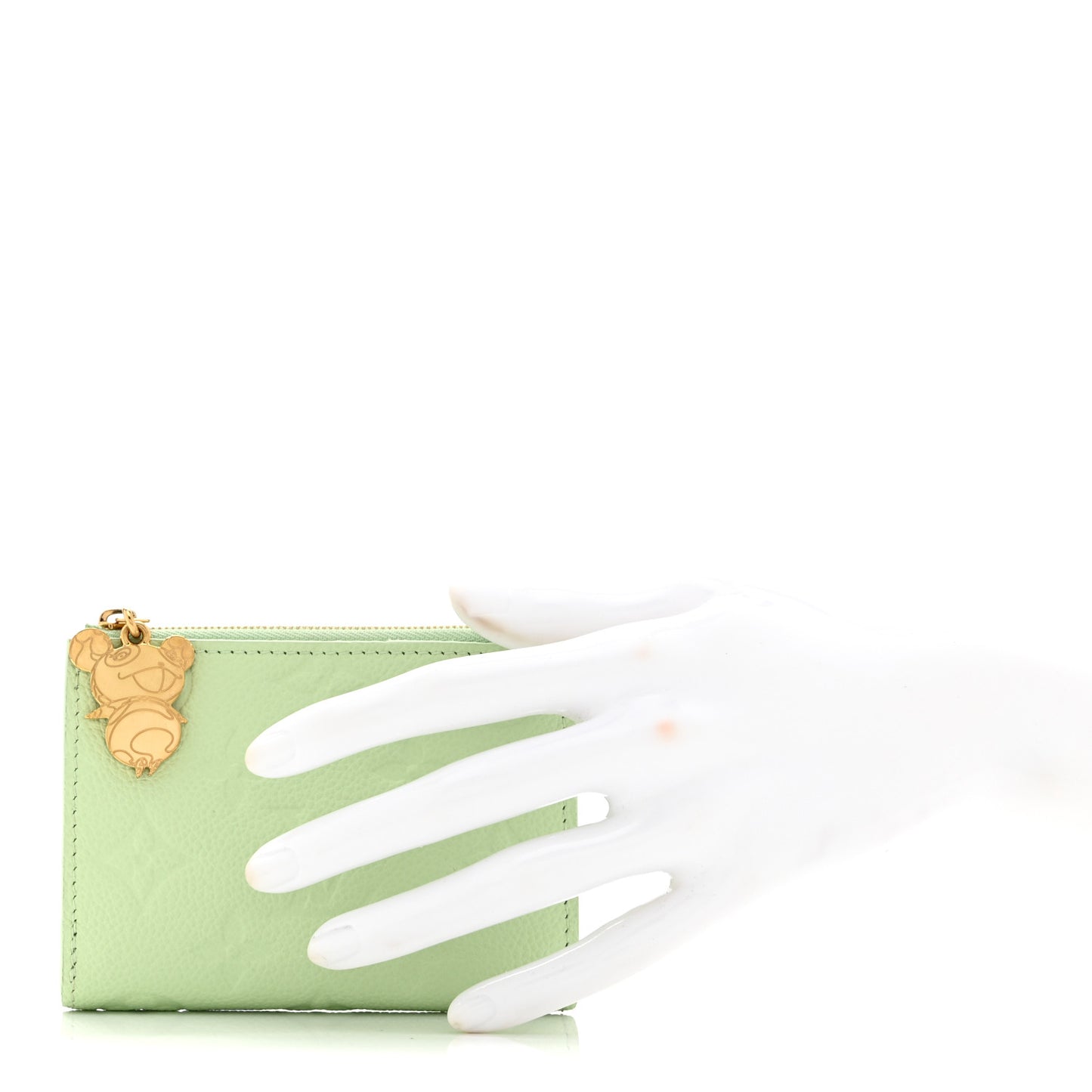X TM Empreinte Monogram Lisa Wallet Green Tea