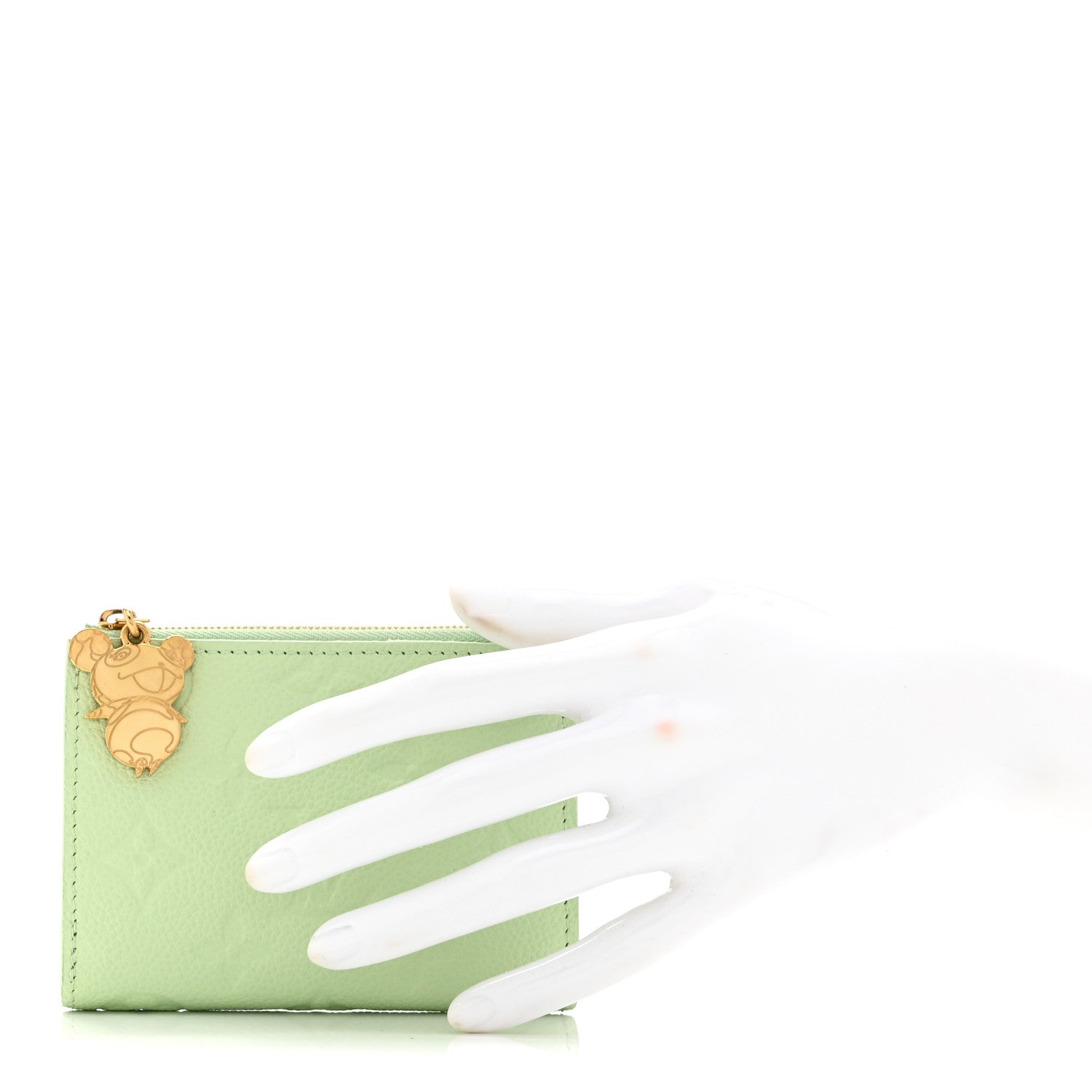 Louis Vuitton X TM Empreinte Monogram Lisa Wallet Green Tea 2 of 8