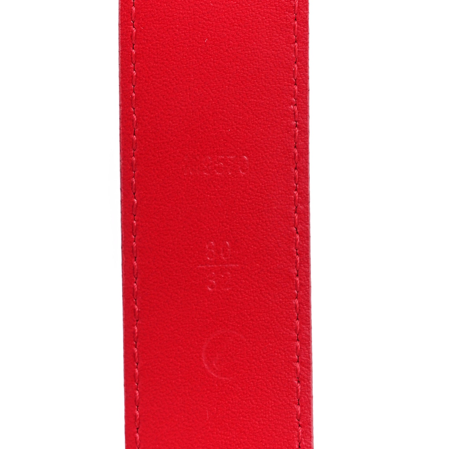 Damier Couleurs Tresor Belt Carmine