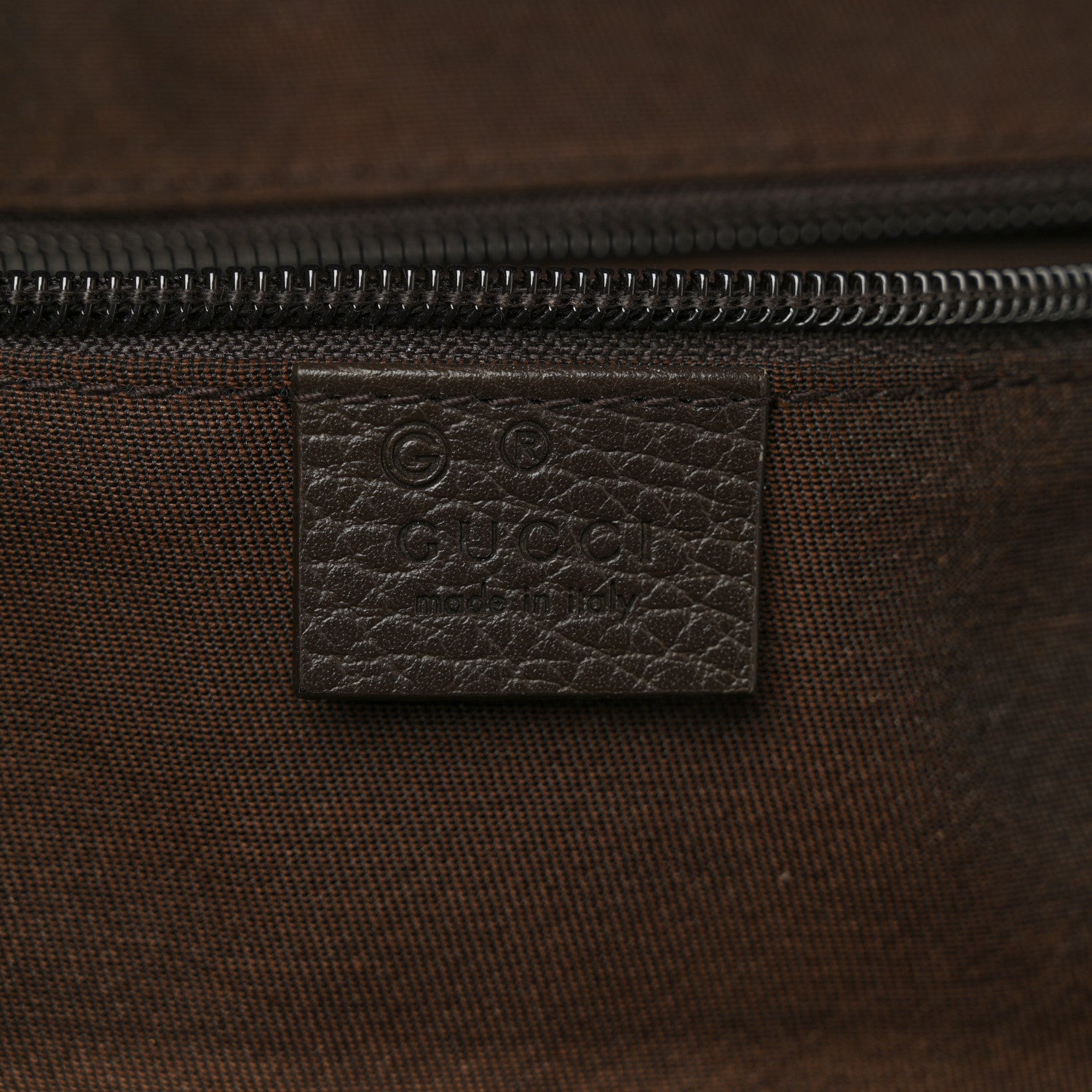 Gucci Monogram Travel Backpack Dark Brown 6 of 10