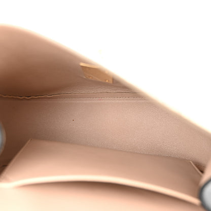 Chloe Snakeskin Smooth Calfskin Drew Shoulder Bag Beige Black 5 of 13