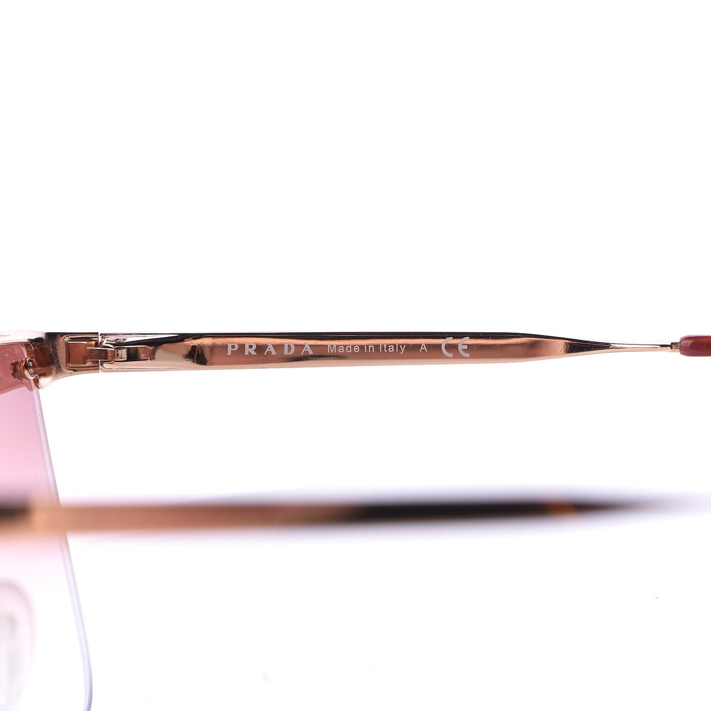 Cinema Cat Eye Sunglasses SPR 68T Pink Gold
