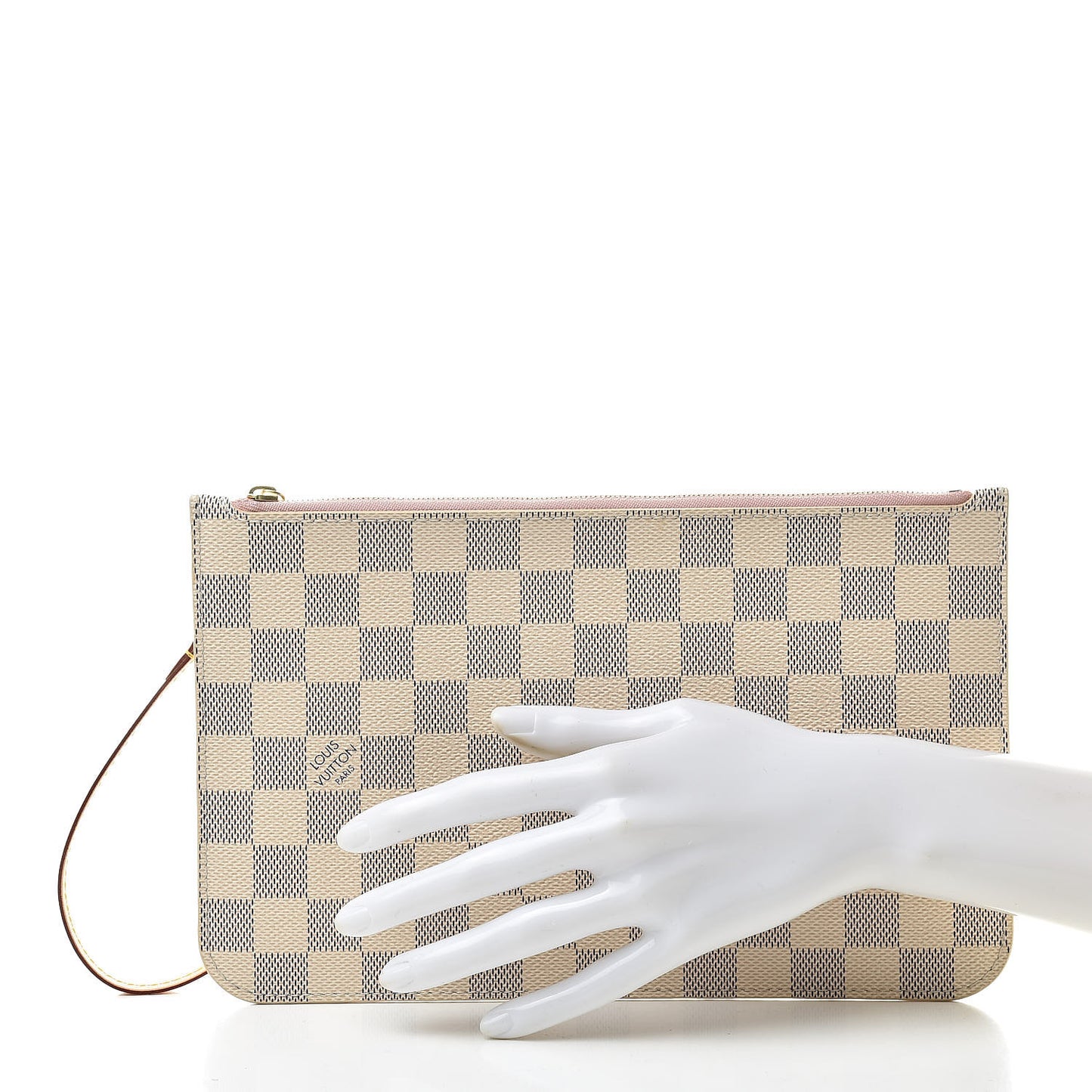 Damier Azur Neverfull MM GM Pochette Rose Ballerine