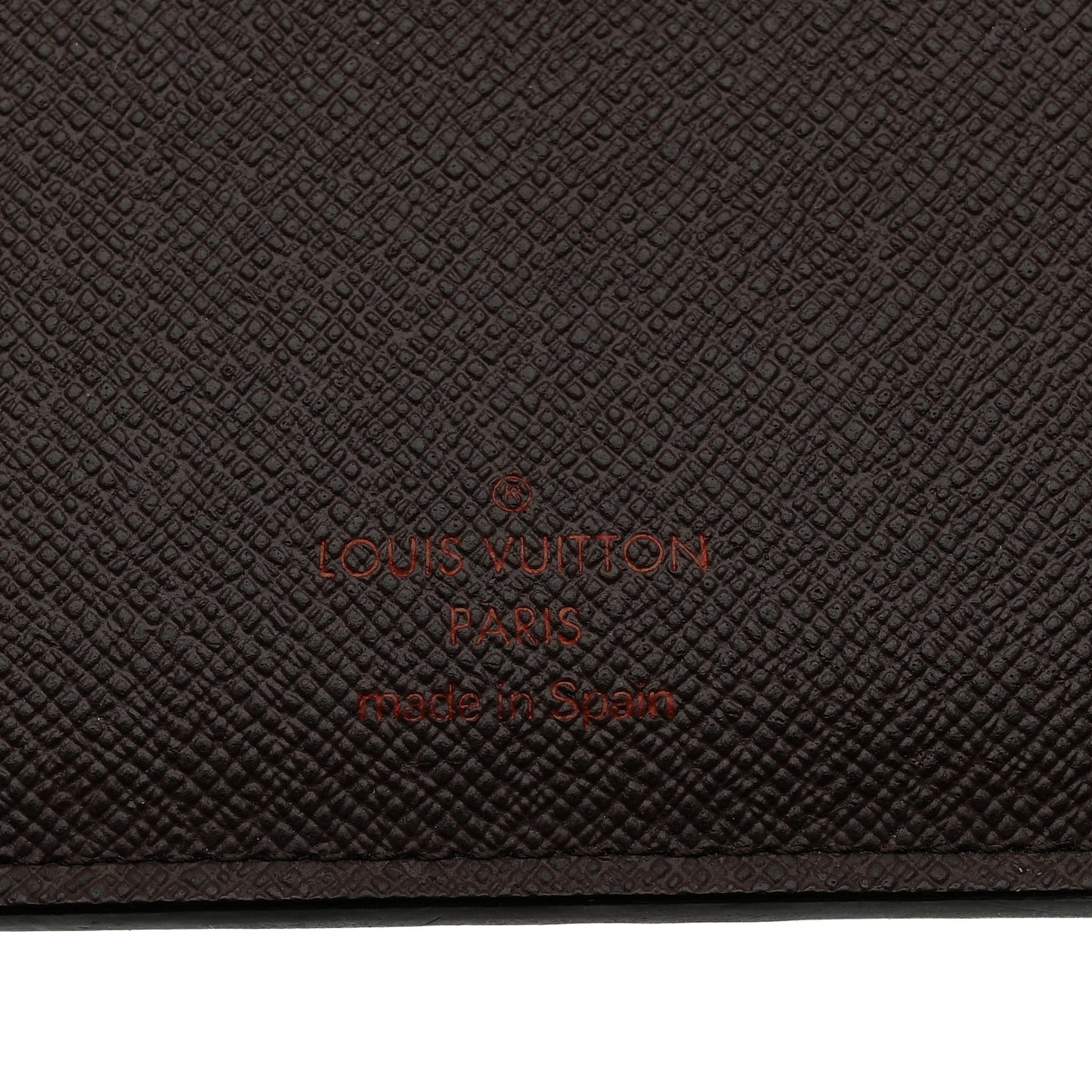 Damier Ebene Desk Agenda Cover