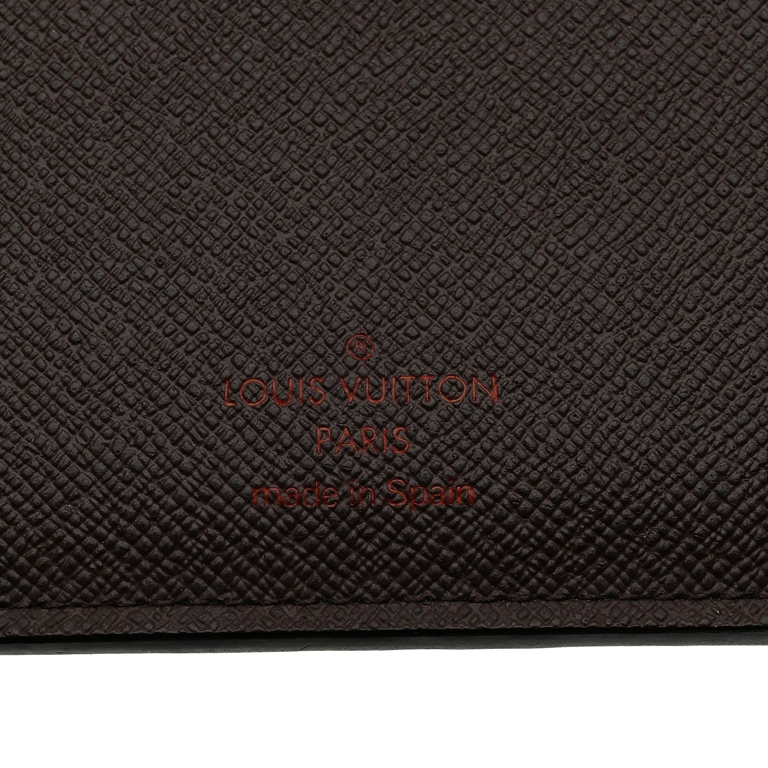 Louis Vuitton Damier Ebene Desk Agenda Cover 6 of 8