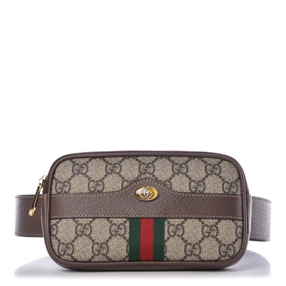 Gucci GG Supreme Monogram Ophidia Belted iPhone Case 75 30 Dark Brown 1 of 8