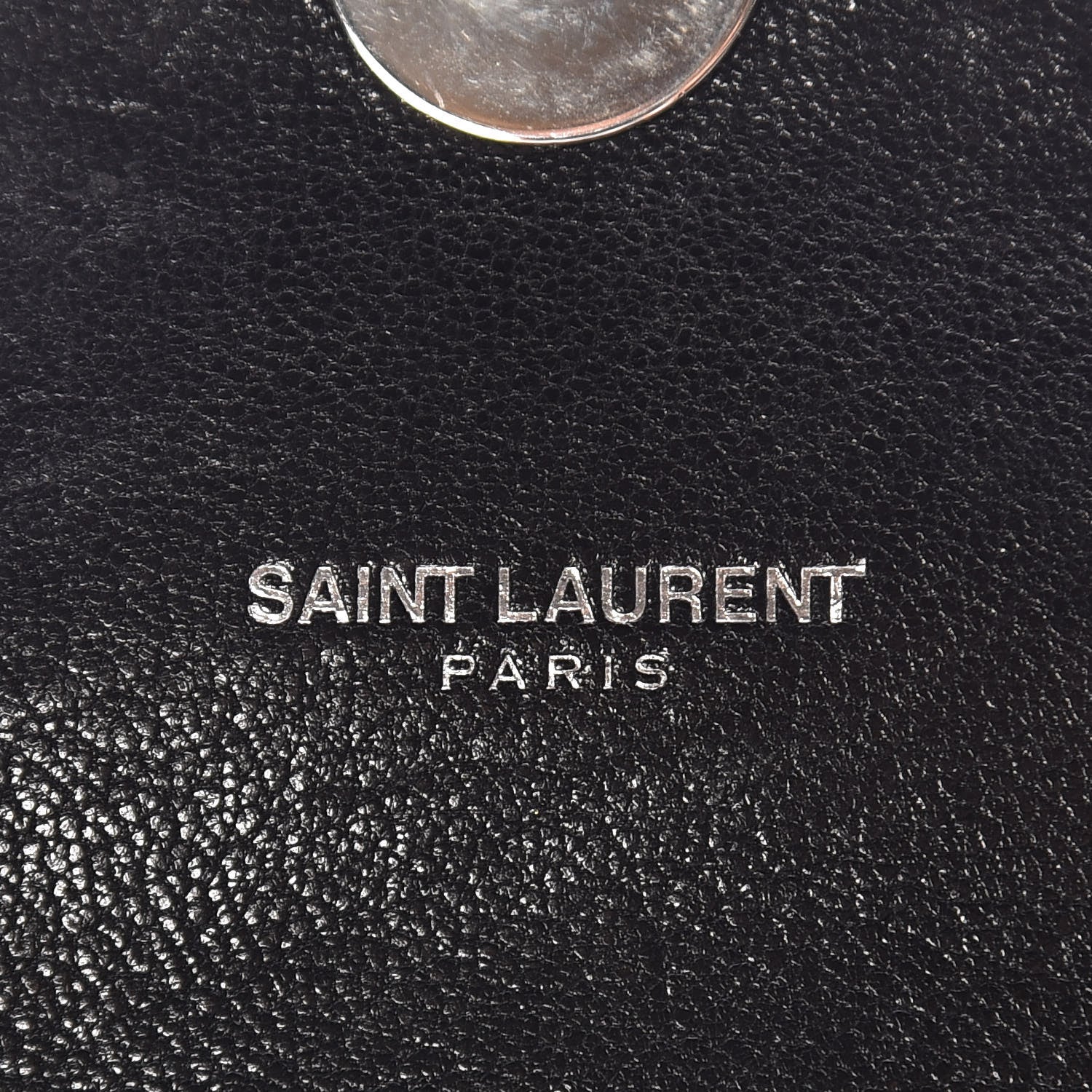 Saint Laurent Sheepskin Matelasse Chevron Monogram Medium College Bag Black 8 of 16