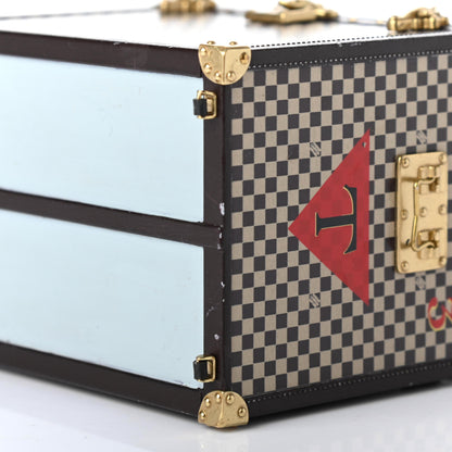 Louis Vuitton Damier 1895 Ladies Hat Trunk Mini Malle Chapeaux Jewelry Box 8 of 8