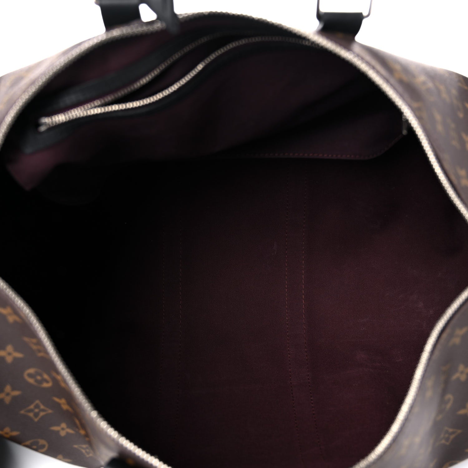 Louis Vuitton Monogram Macassar Keepall Bandouliere 45 5 of 22