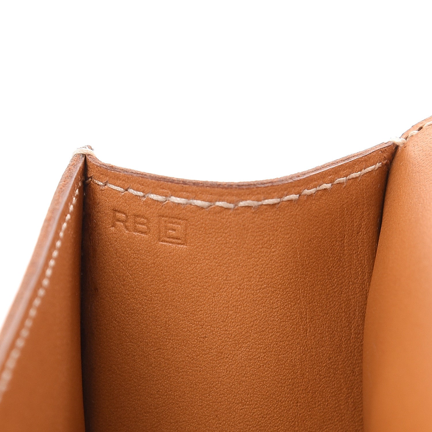 Hermes Vache Natural Waist Bag Clutch 6 of 13