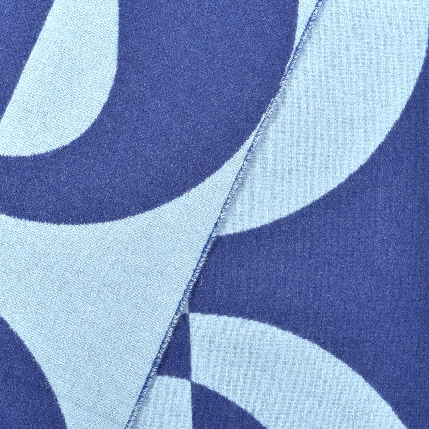 Hermes Cashmere Casaque Charms Muffler Outremer Bleu Ciel 3 of 5
