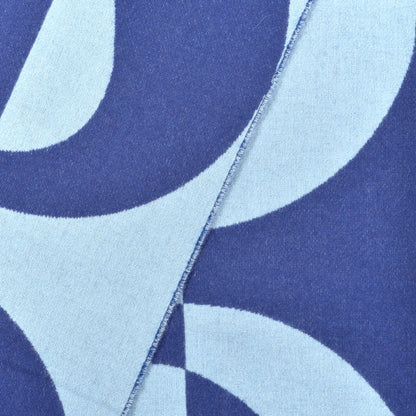 Hermes Cashmere Casaque Charms Muffler Outremer Bleu Ciel 3 of 5