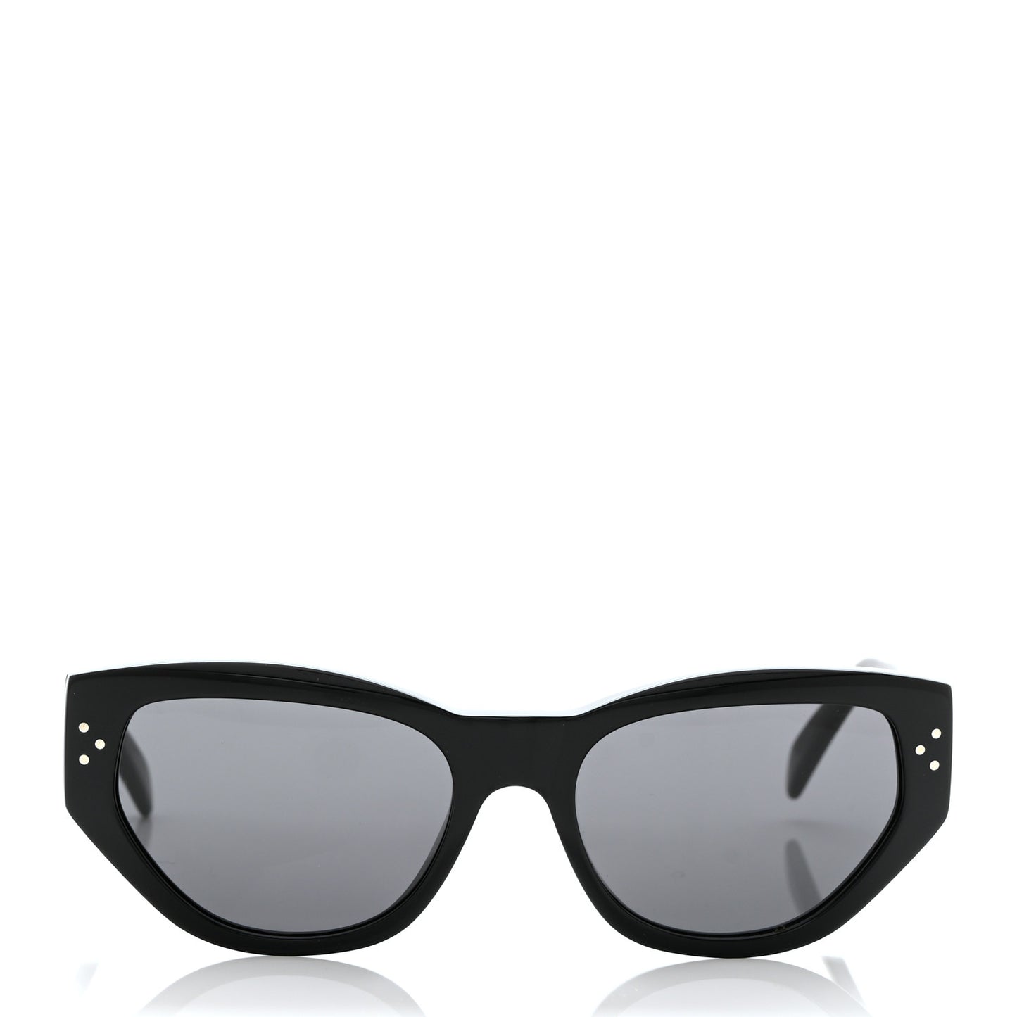 Acetate Polarized Square Sunglasses CL40219I Black