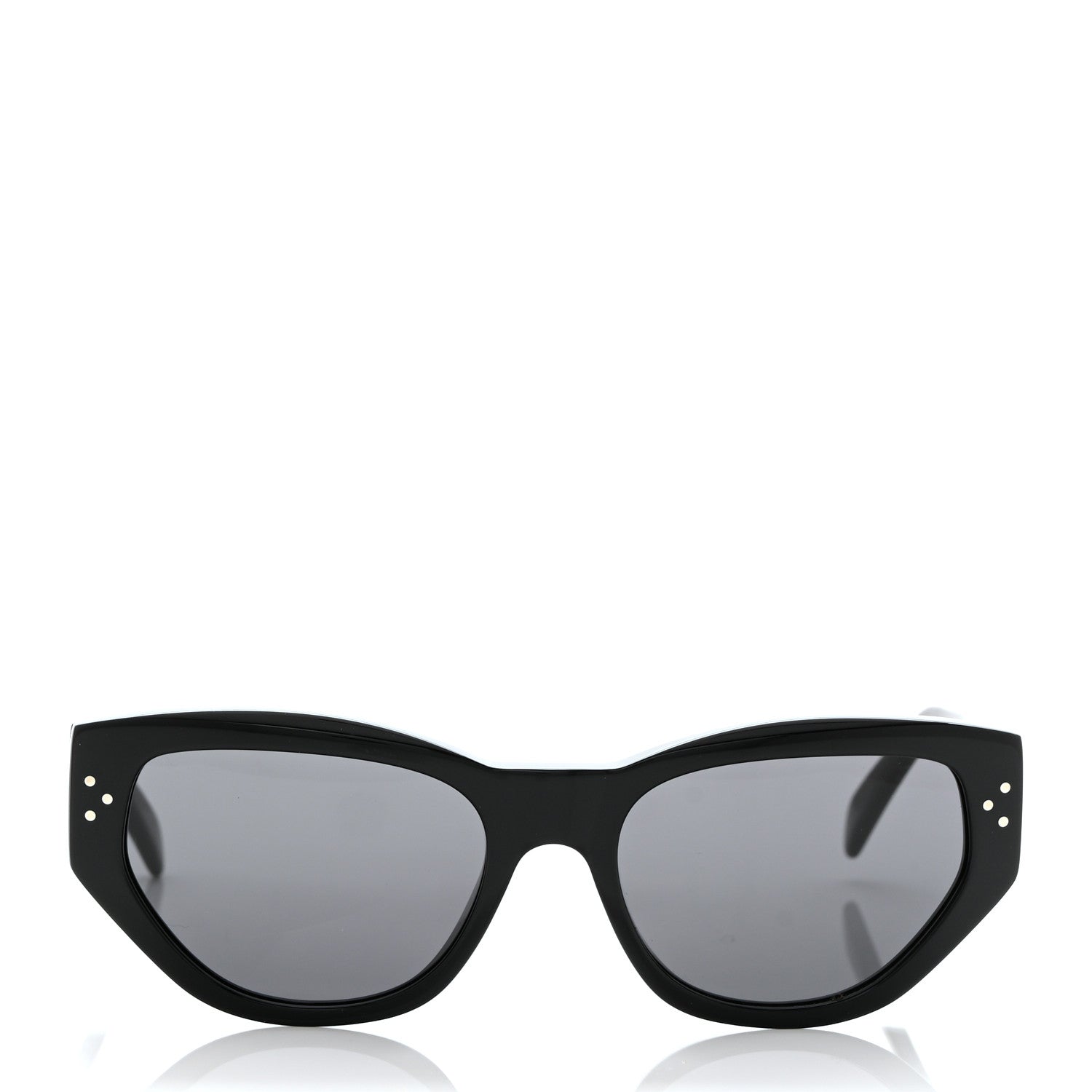 Celine Acetate Polarized Square Sunglasses CL40219I Black 2 of 7
