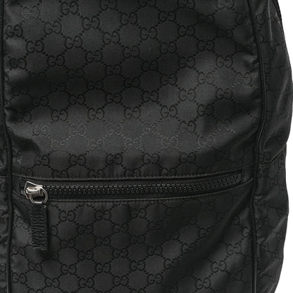 Gucci Nylon Monogram Slim Backpack Black 8 of 12