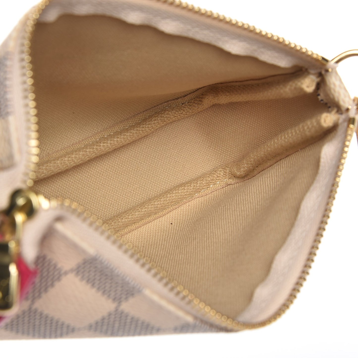 Damier Azur 2015 Christmas Animation Mini Pochette Accessories