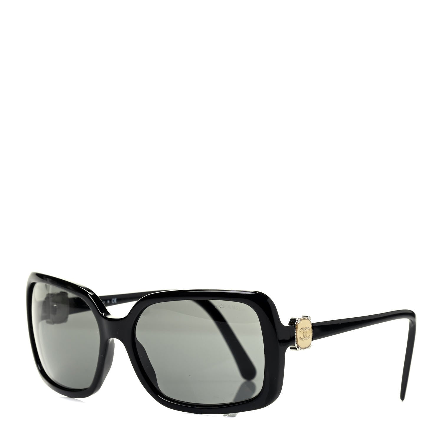 Chanel Acetate CC Logo Sunglasses 5175 Black 1 of 6