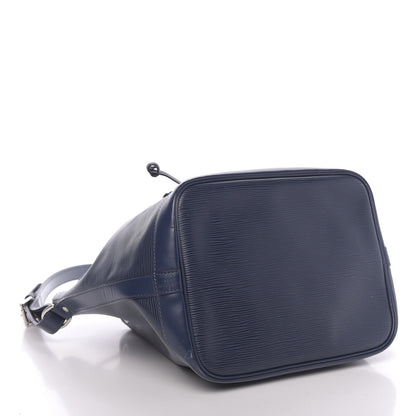 Louis Vuitton Epi Petit Noe NM Indigo 4 of 12
