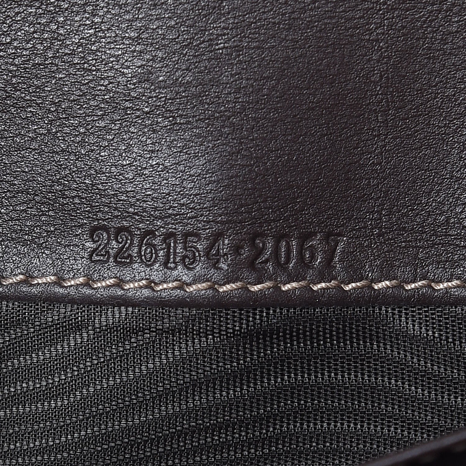 Gucci Monogram Guccioli Brando Chihuahua Continental Wallet Dark Brown 7 of 13
