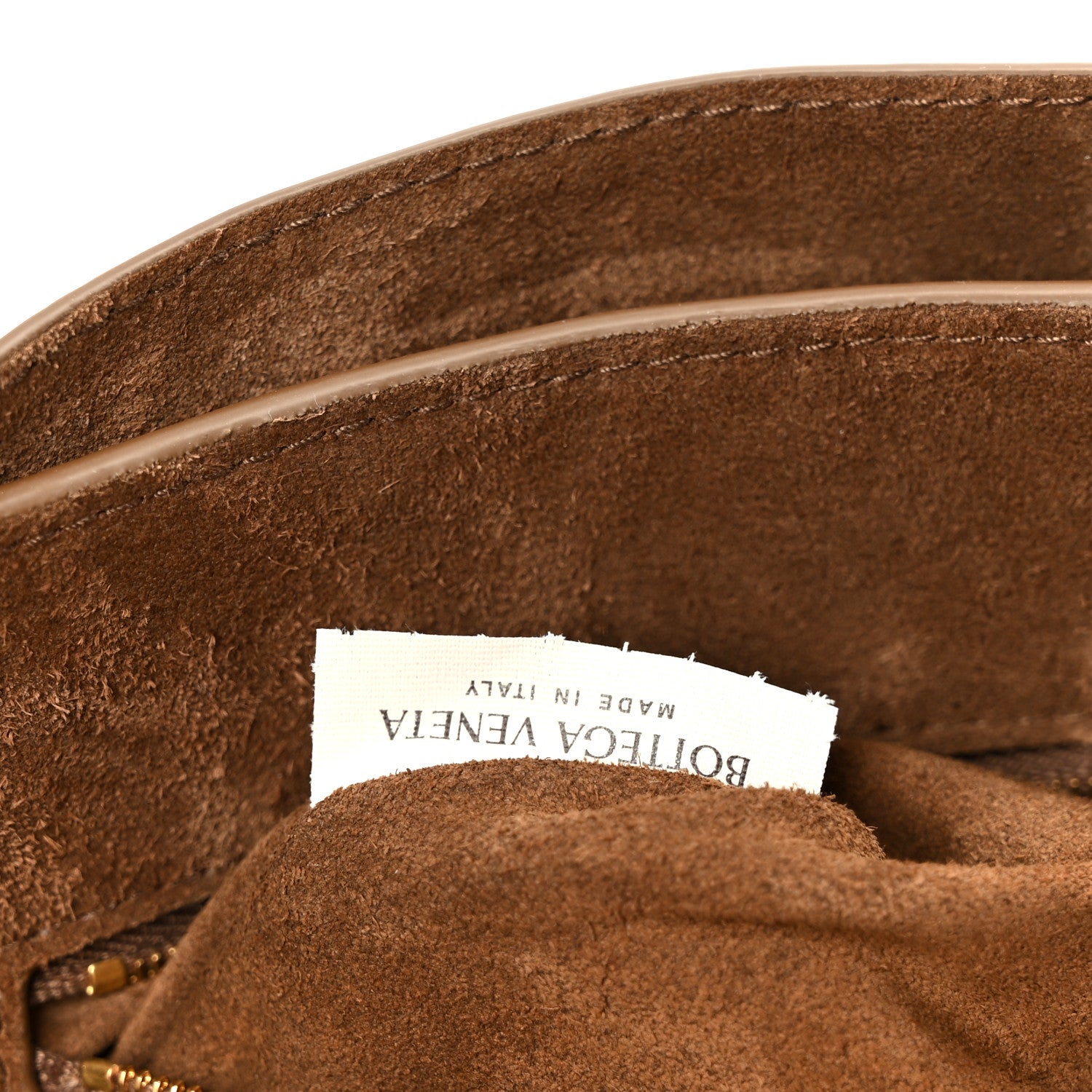 Bottega Veneta Silky Calfskin Small Ciao Ciao Nocciola 8 of 12