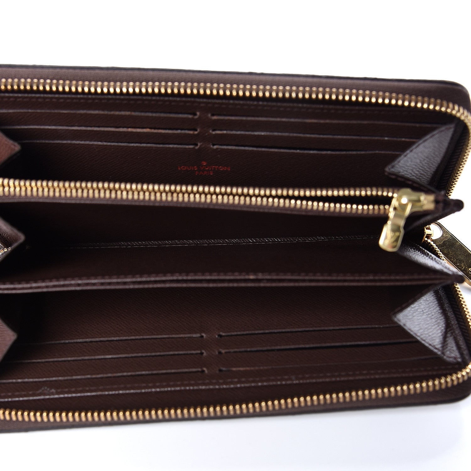 Louis Vuitton Damier Ebene Zippy Wallet 5 of 7