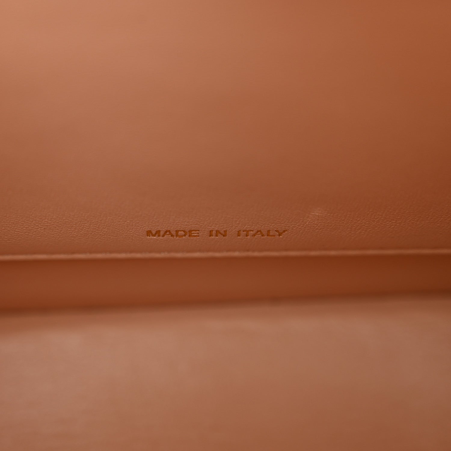 Fendi Vitello Seta Nappa Bi-Color Small Peekaboo I SEE U Satchel Miele Scuro Light Rose Ghianda 9 of 13