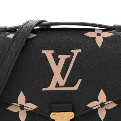 Louis Vuitton Empreinte Monogram Giant Pochette Metis Black Beige 7 of 10
