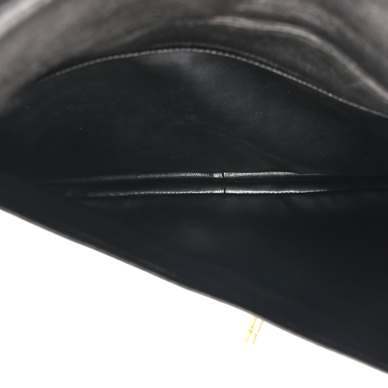 Chanel Lambskin Flap Shoulder Bag Black 4 of 14