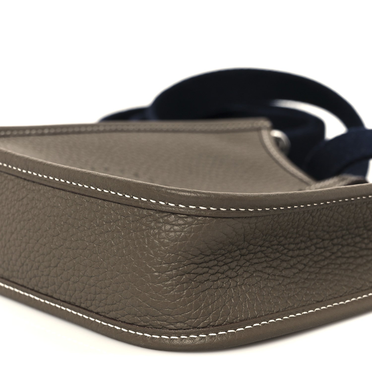 Hermes Taurillon Clemence Amazone Evelyne TPM Etoupe Bleu Indigo 11 of 11