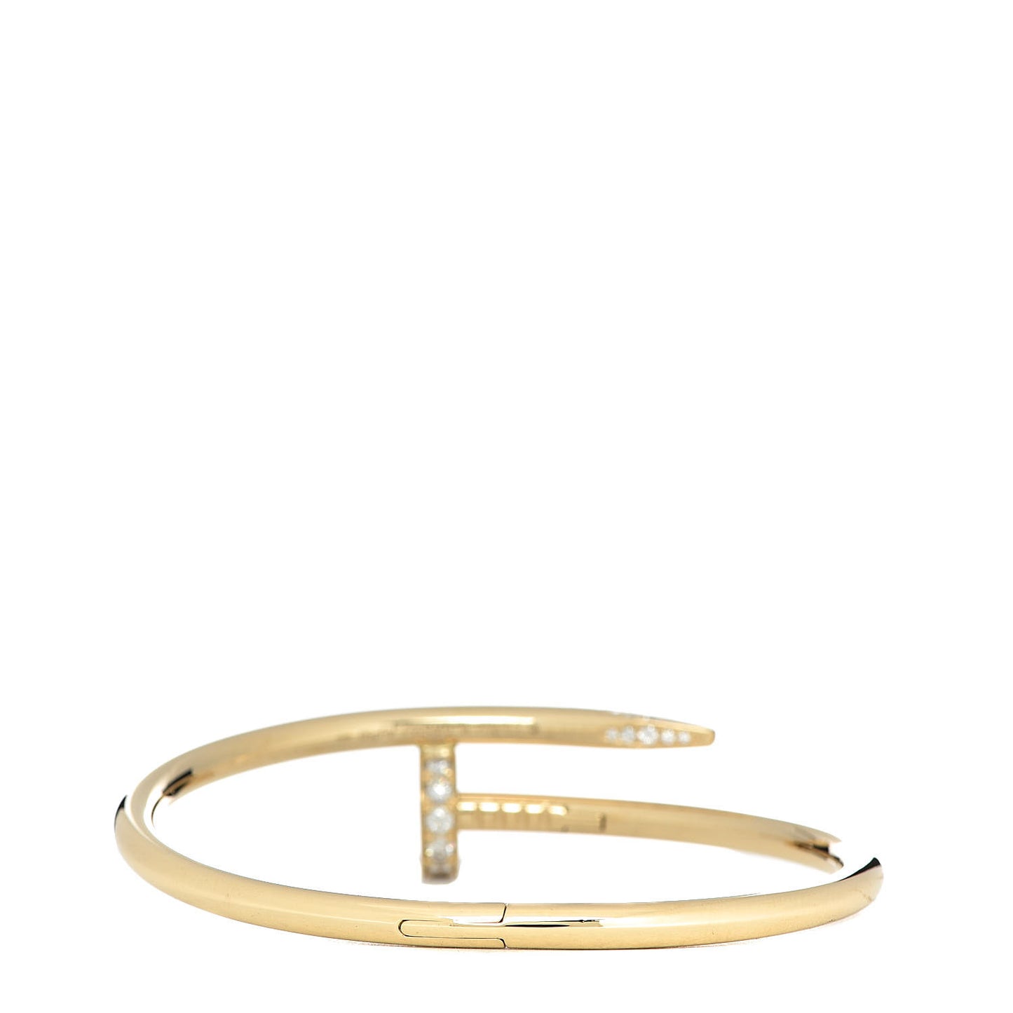 18K Yellow Gold Diamond Juste Un Clou Bracelet 15