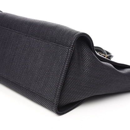 Chanel Mixed Fibers Calfskin Medium Deauville Tote Black 8 of 9
