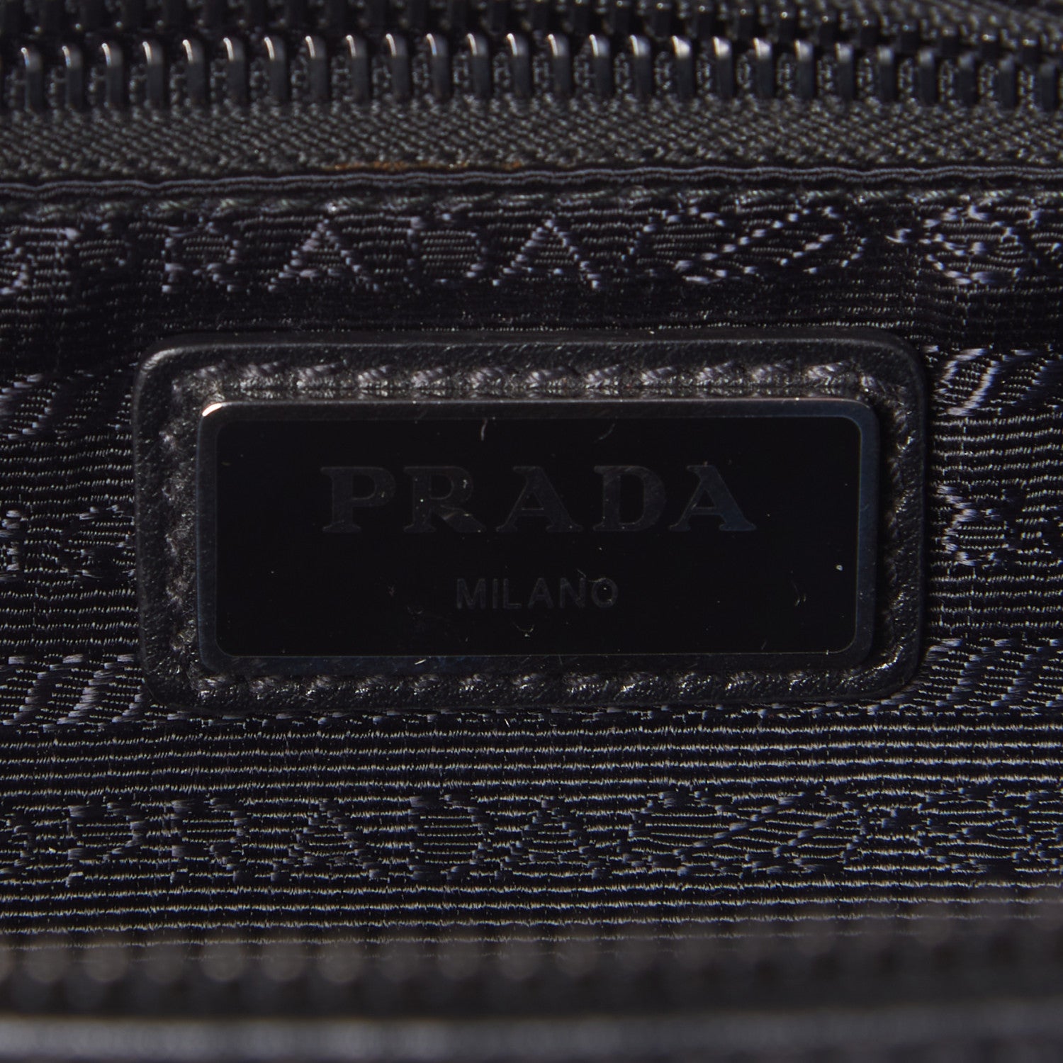 Prada X JAMES JEAN Tessuto Nylon Calfskin Comic Print Belt Bag Black 15 of 16