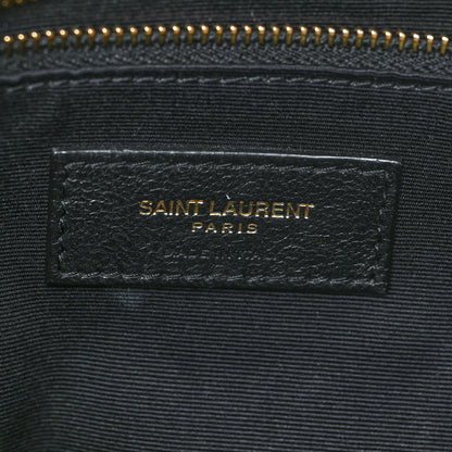 Saint Laurent Lambskin Matelasse Monogram Medium Niki Chain Satchel Dark Beige 5 of 8