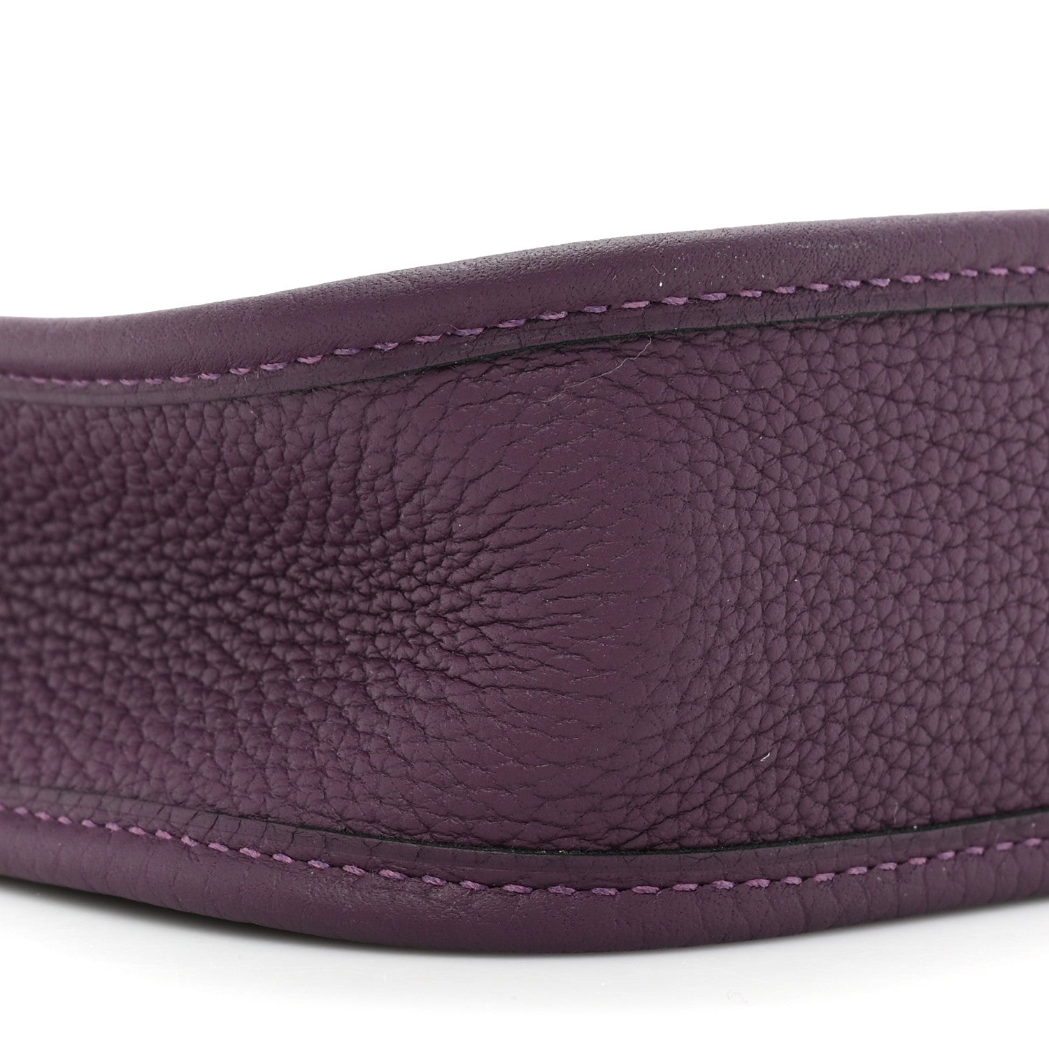 Hermes Taurillon Clemence Amazone Evelyne TPM Cassis Rouge Grenat 8 of 9