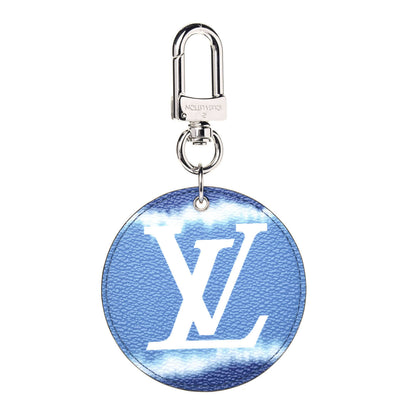 Louis Vuitton Monogram Escale Bag Charm Key Holder Blue 1 of 3