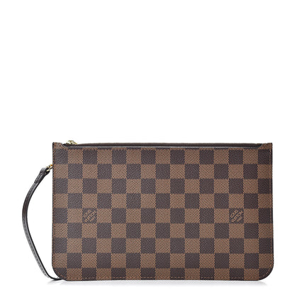 Louis Vuitton Damier Ebene Neverfull MM GM Pochette 1 of 9