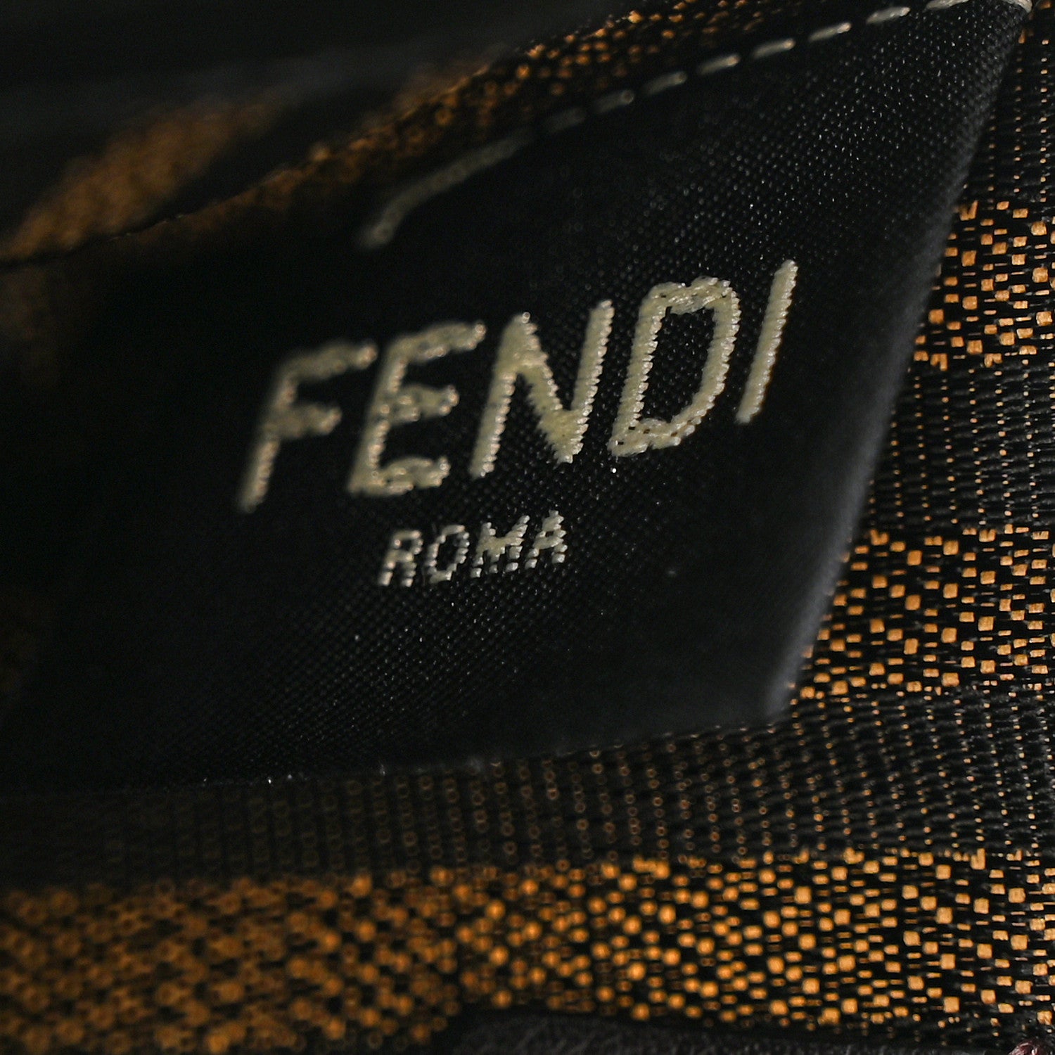 Fendi Vitello Palmellato Card Case With Strap Black 6 of 8