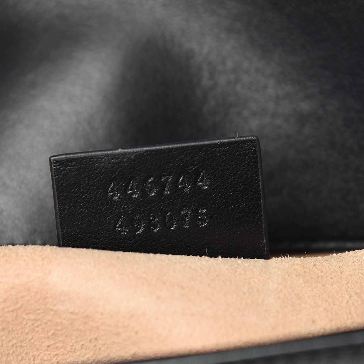 Calfskin Matelasse Mini GG Marmont Shoulder Bag Black