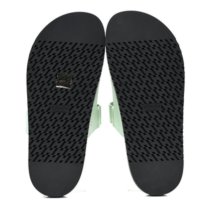 Hermes Epsom Womens Chypre Sandals 40 Vert Jade 5 of 9