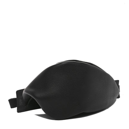 The Row Grained Calfskin Large Slouchy Banana Bag Black 4 of 10