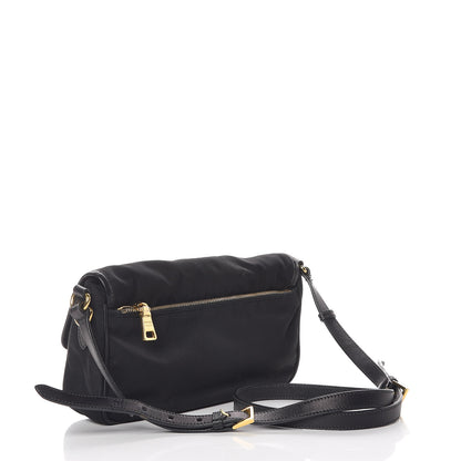 Prada Nylon Tessuto Saffiano Crossbody Black 3 of 13