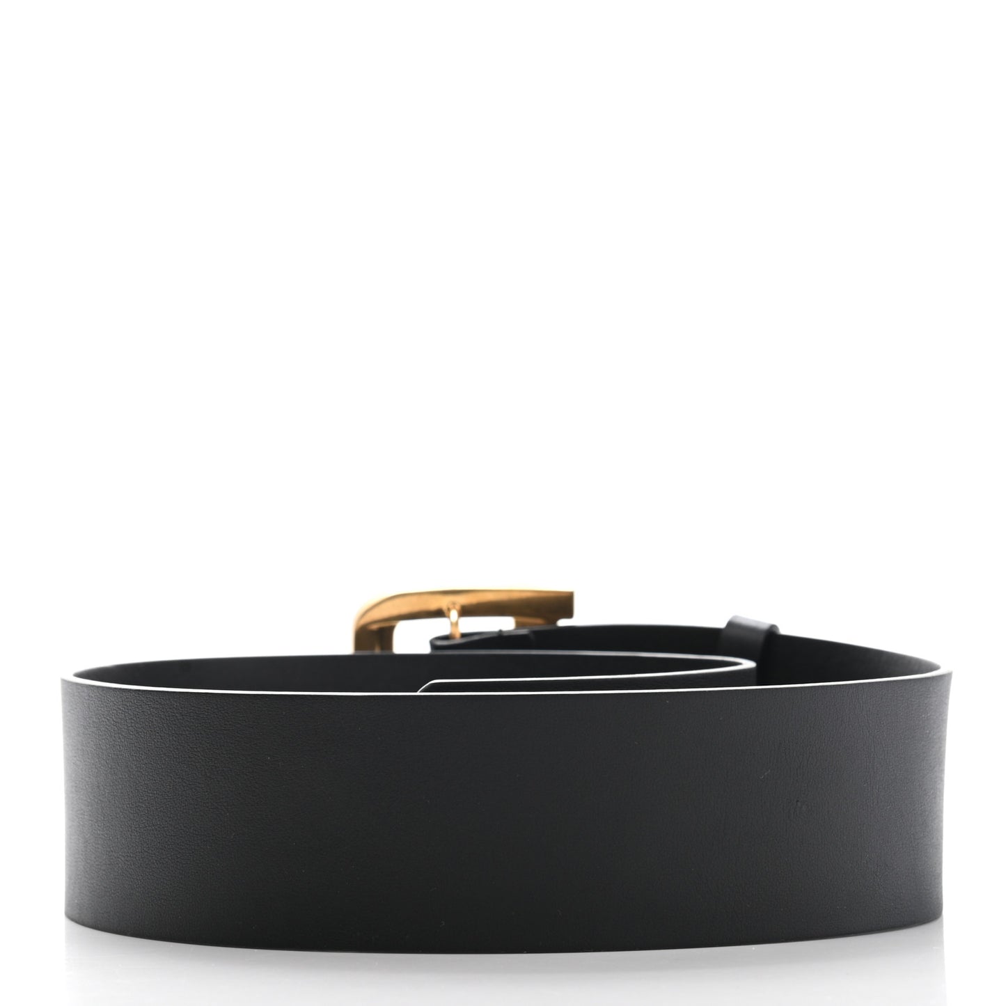 Calfskin Diorquake Belt 75 Black